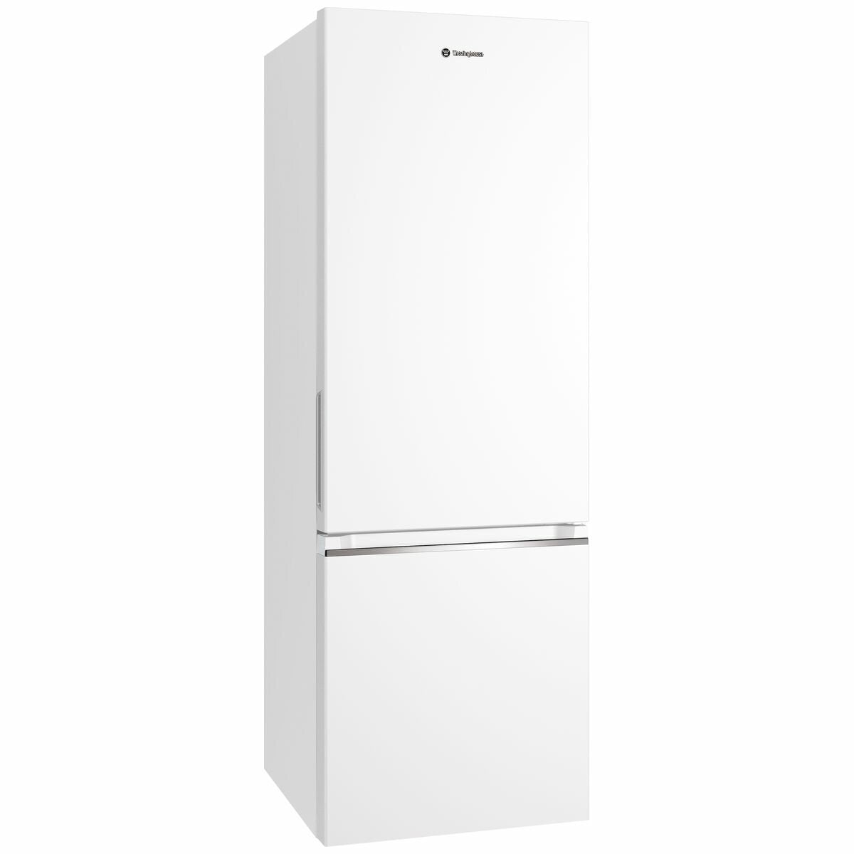 Westinghouse 335L Bottom Mount Fridge - White, FreshSeal Crispers, Twist-and-Serve Ice - WBB3400WK