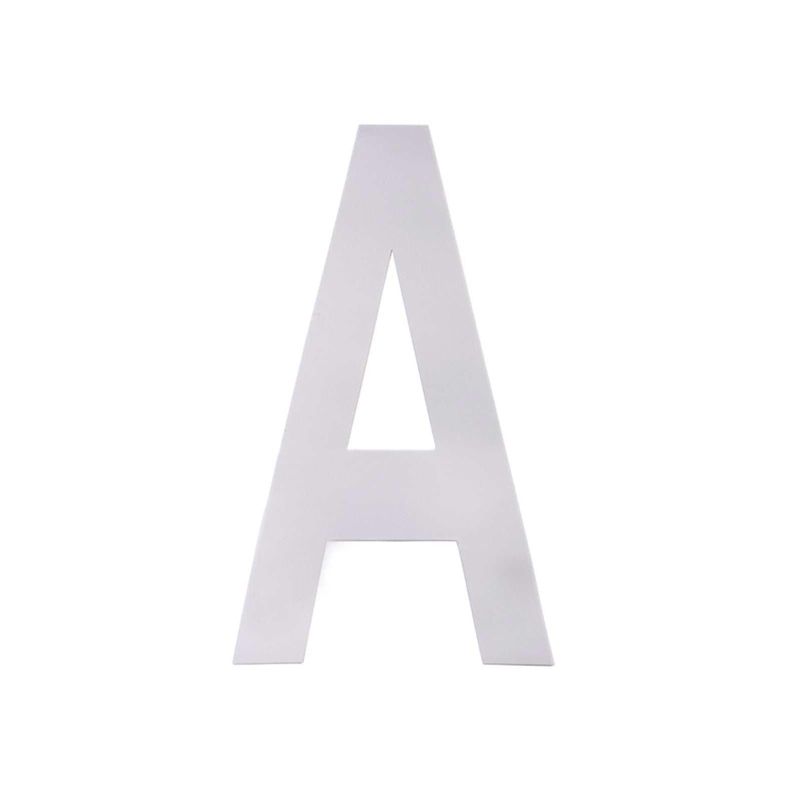 Sandleford 175mm White Vinyl Wheelie Bin Self Adhesive Letter A Weather Resistant