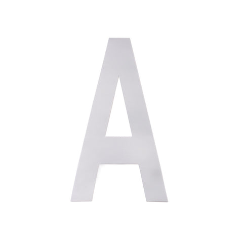 Sandleford 175mm White Vinyl Wheelie Bin Self Adhesive Letter A Weather Resistant