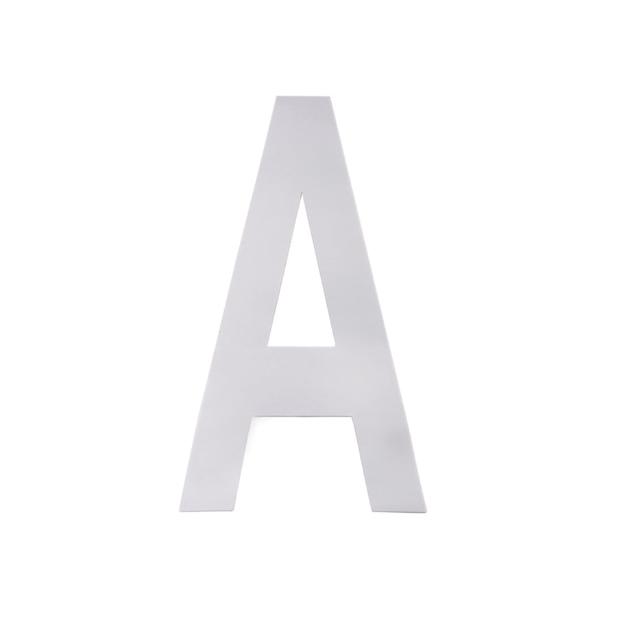 Sandleford 175mm White Vinyl Wheelie Bin Self Adhesive Letter A Weather Resistant