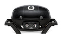 Napoleon Pro 285 Travel Q Portable LPG BBQ - Cast Iron Grids, Hood Thermometer - PRO285-BK-AU