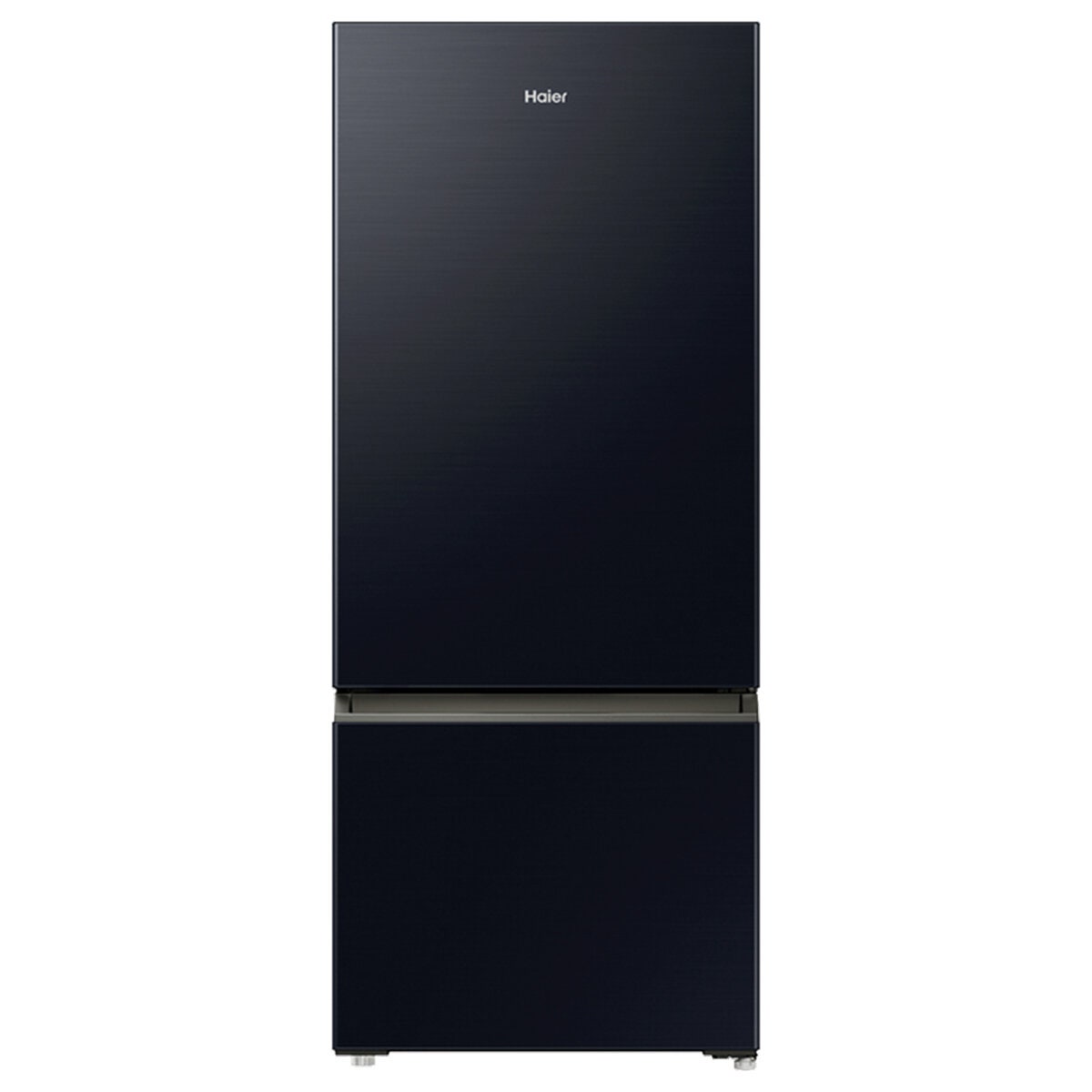 Haier 433L Bottom Mount Fridge - Black, 8 Star Energy, Reversible Door, Humidity Zone - HRF420BEC