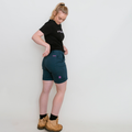 Green Hip Original Shorts Gardener Green Size 14 Women's Cotton Spandex Drill