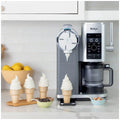 Ninja Swirl by Creami Ice Cream Maker - Soft Serve - 13 One-Touch Programs - 800W - Silver - NC701