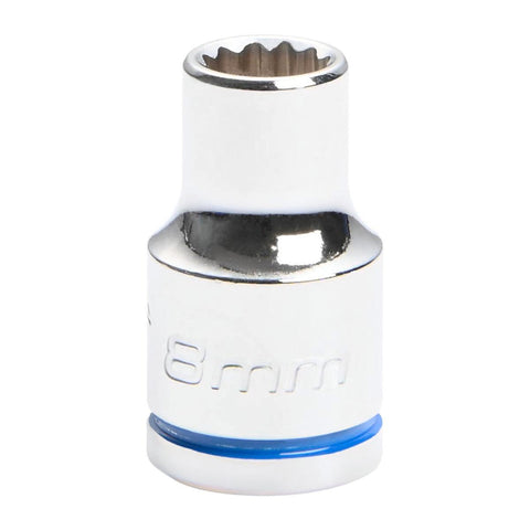 Kincrome 8mm 3/8 Square Drive Socket - Chrome Vanadium Steel - Rust Resistant - SuperSaverAU - view 1