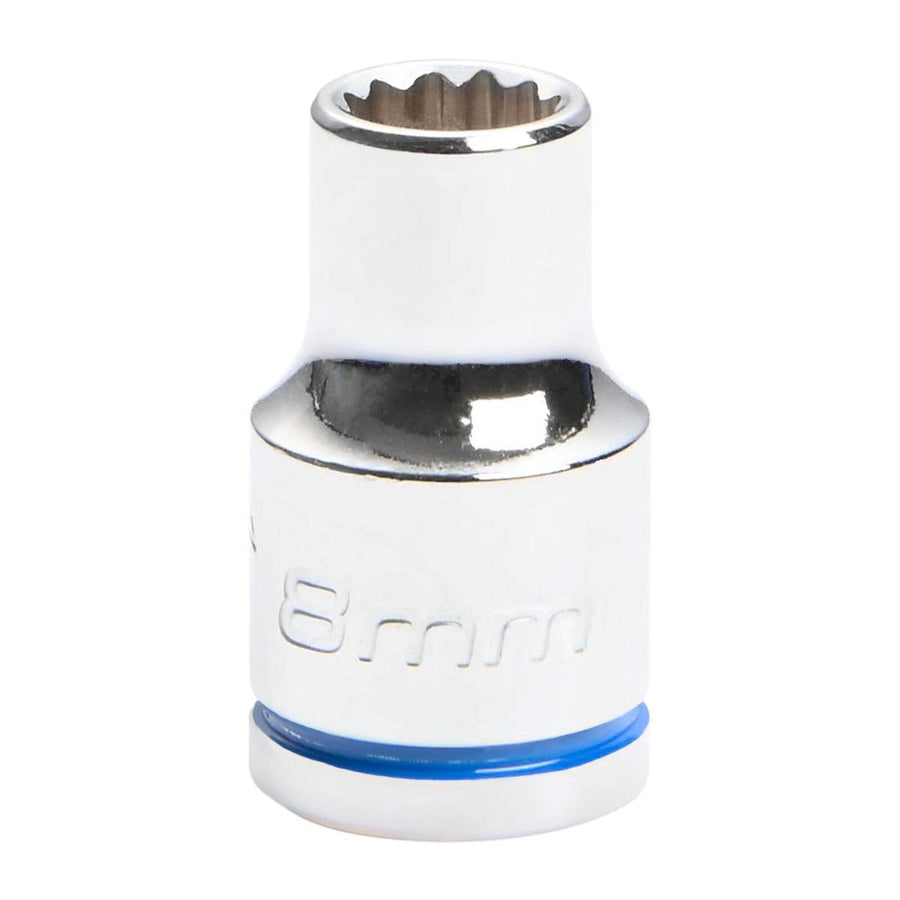 Kincrome 8mm 3/8 Square Drive Socket - Chrome Vanadium Steel - Rust Resistant - SuperSaverAU - view 1