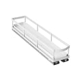 EzyStorage Förma 2-Tier Pull Out Drawer - 100 x 500mm - White - Smooth Sliding - SuperSaverAU - view 1
