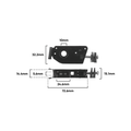 Rolltrak Black Plastic Carriage and Nylon Roller - Patio Door