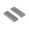 Everhang Rare Earth Channel Magnet 2 Pack - 40 x 13.5mm - Silver - Durable - SuperSaverAU - view 1