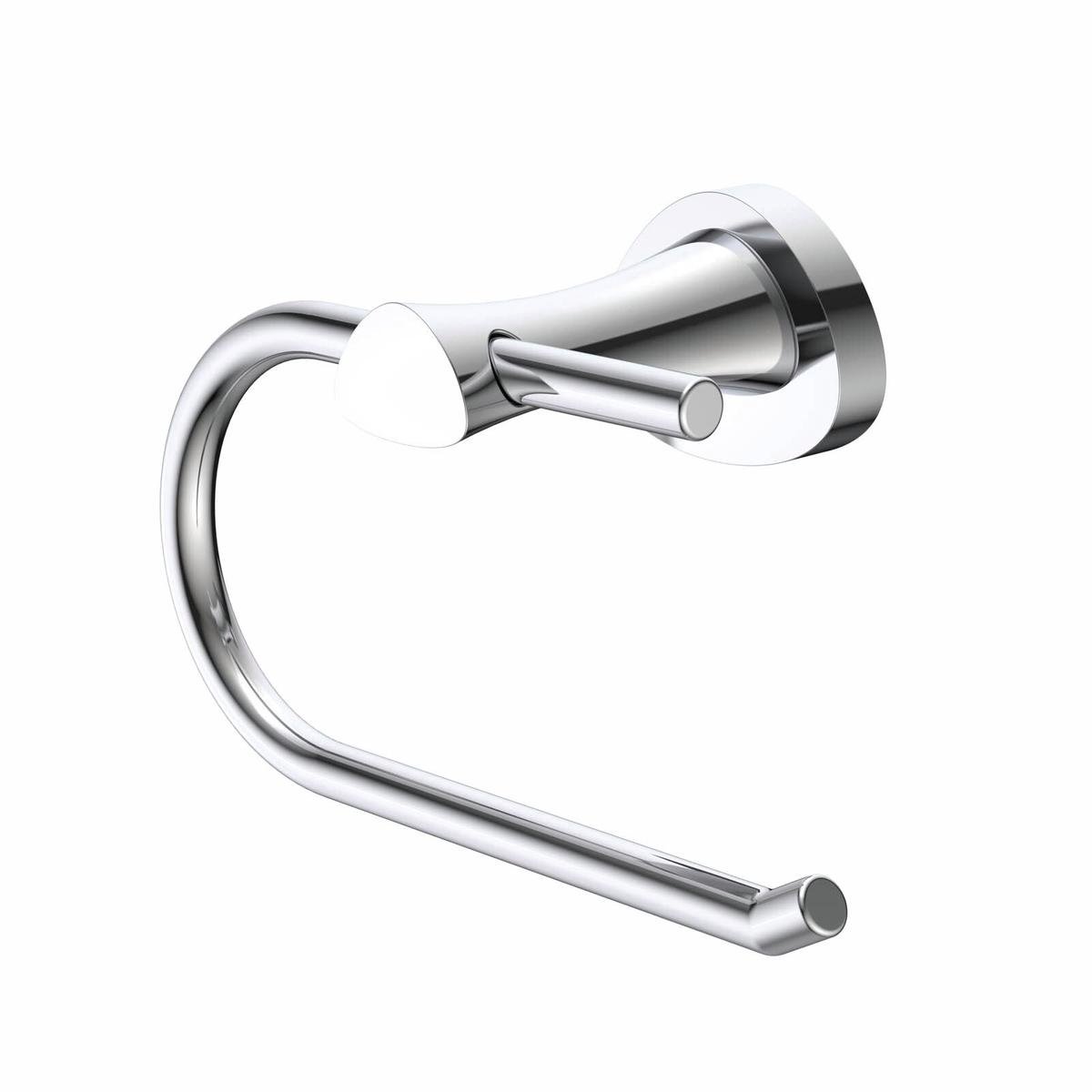 Caroma Toilet Roll Holder - Polished Chrome - Brass - Elegant Design - SuperSaverAU - view 1
