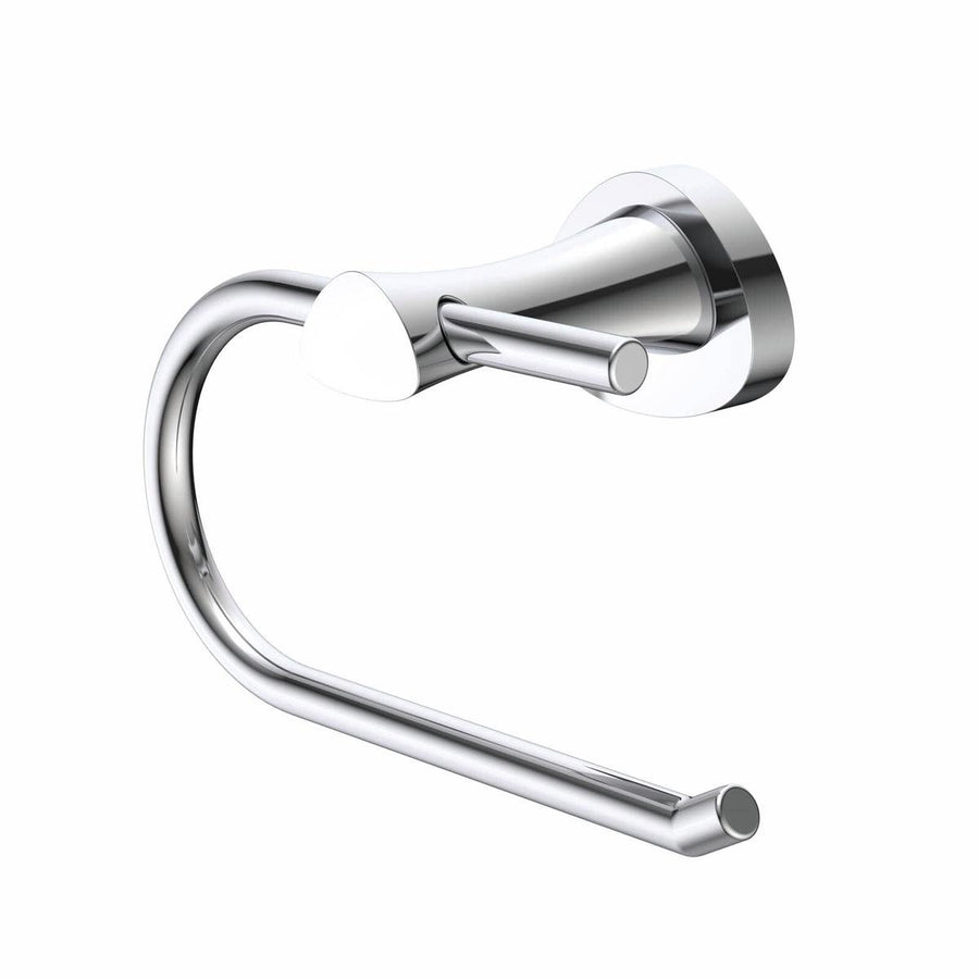 Caroma Toilet Roll Holder - Polished Chrome - Brass - Elegant Design - SuperSaverAU - view 1