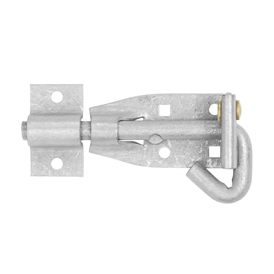 Pinnacle High Security Padbolt - 100mm x 10mm - Galvanized Steel - Anti-Theft Screws - SuperSaverAU - view 1