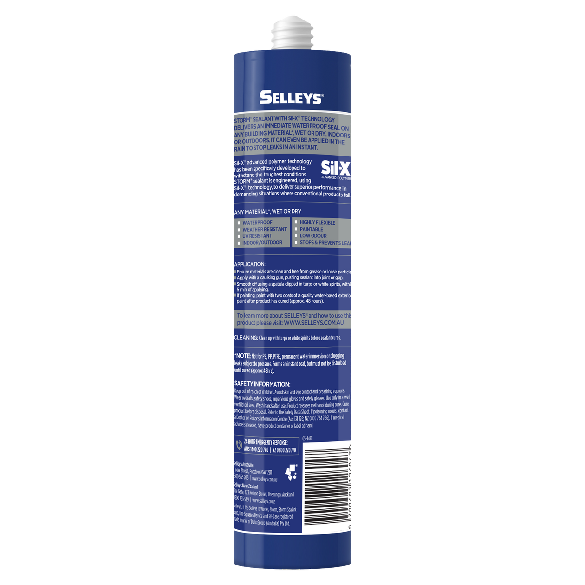 Selleys Black Storm Sealant 290ml Waterproof Advanced Polymer Instant Seal - SuperSaverAU - view 3