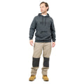 Citeco Charcoal Marle Hoodie - Men's Cotton/Polyester Work Hoodie, Small