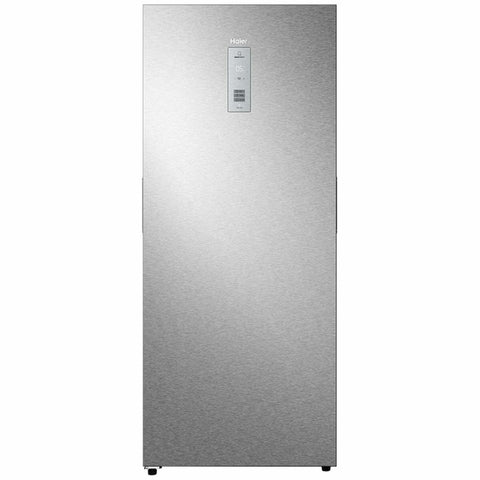 Haier 600 Series 465L Vertical Refrigerator - Satine Finish, Super Cool, Reversible Door - HRF505VS