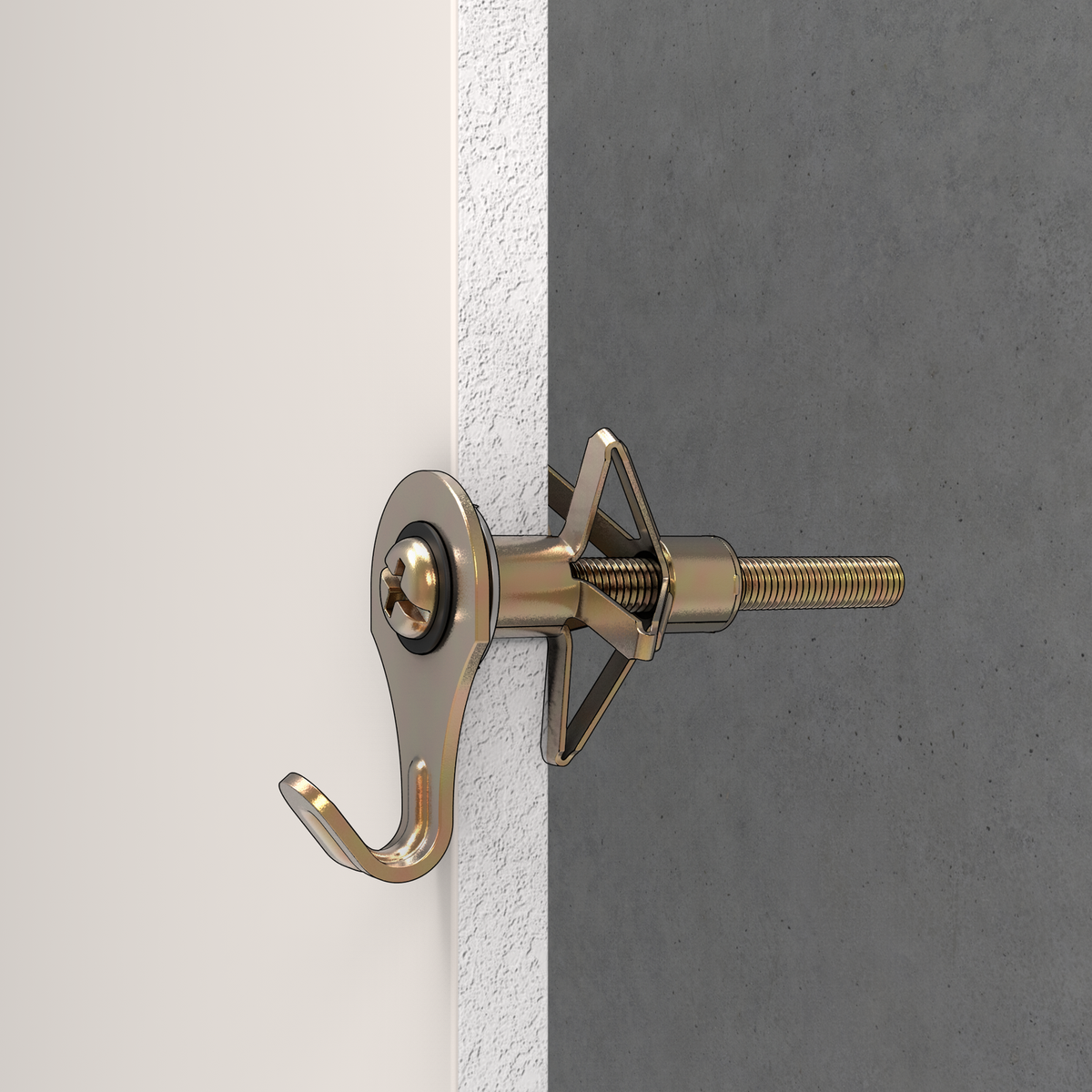 Ramset Hollow Wall Anchor - 5mm - Zinc Plated - Light Duty - 2 Pack - SuperSaverAU - view 2