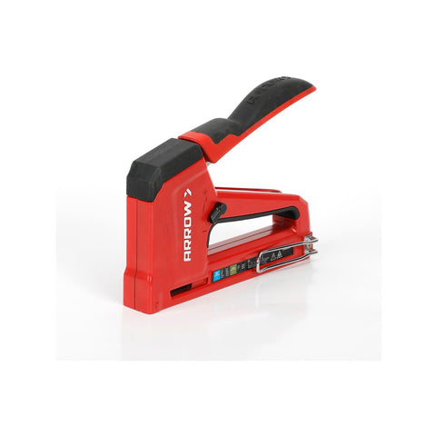 Arrow Professional Manual Staple Gun - T50 Compatible - Red - Ergonomic Design - SuperSaverAU - view 2