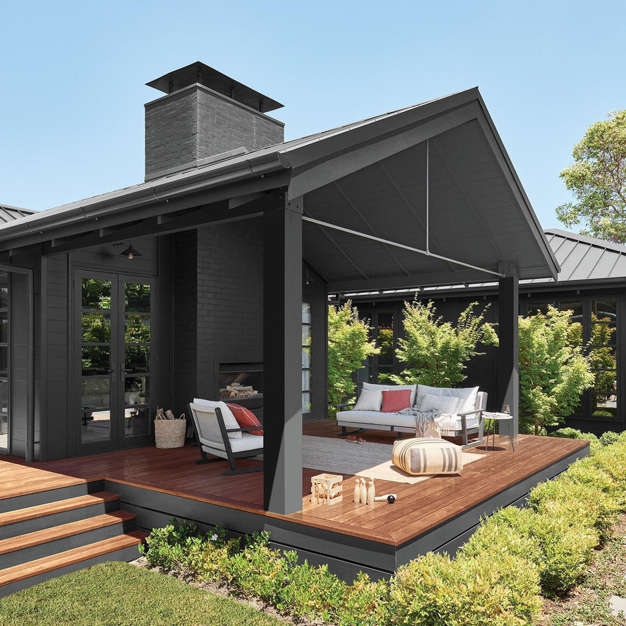 Cabot's 4L Colorbond Monument Timbercolour Deck & Exterior Paint Water Based