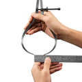 Empire 200mm Outside Spring Calipers - Carbon Steel, Lockable for External Measuring