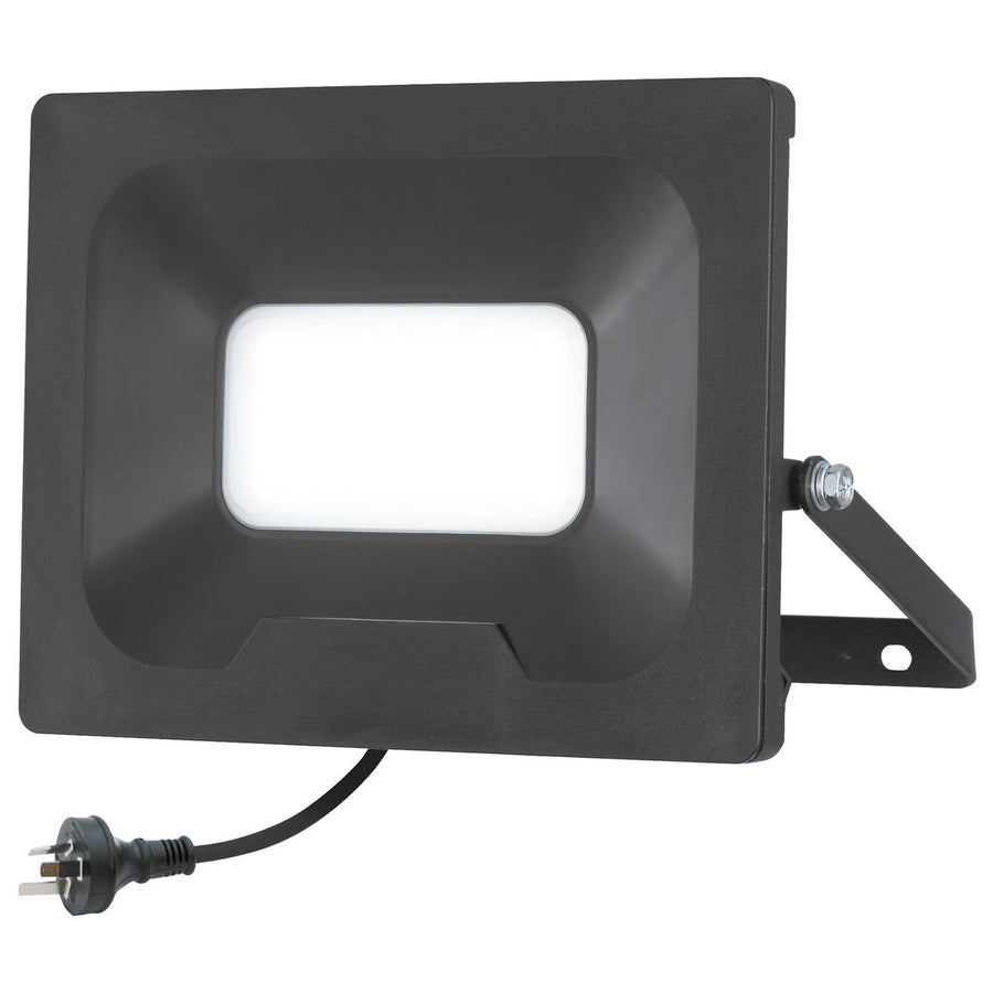 Arlec LED Security Floodlight - 50W - Aluminium - Weather Resistant - SuperSaverAU - view 1