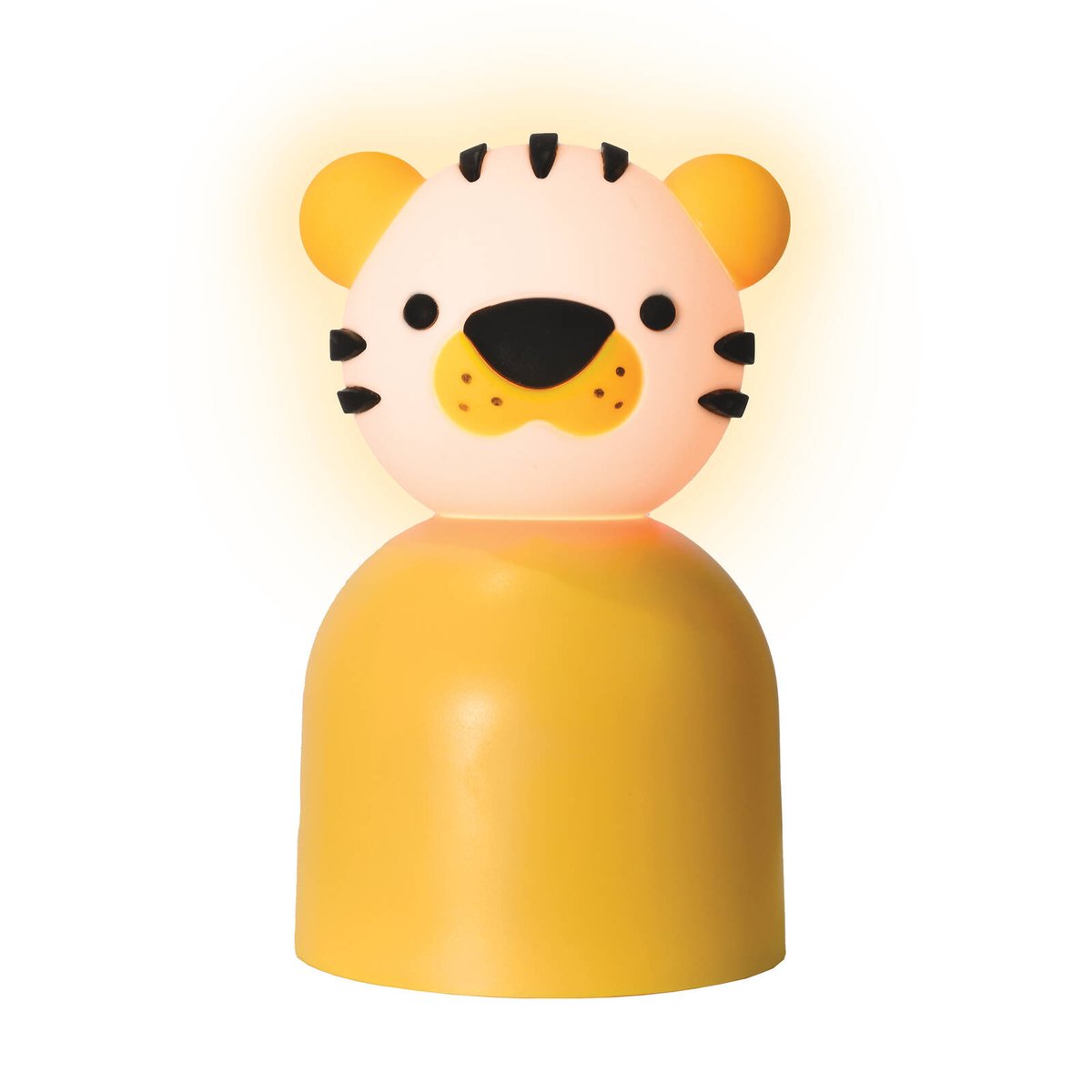 Mirabella Tiger Night Light - LED Colour Changing - 90mm x 150mm - Dual Powered