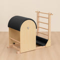 Lifespan Fitness Pilates Ladder Barrel - Maple Frame - PU Leather - 150kg User Capacity - LFRF-LADDERB