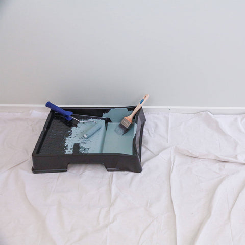 Monarch 2.7 x 3.6m Heavy Duty Non-Slip Canvas Drop Sheet, Rubber Backed