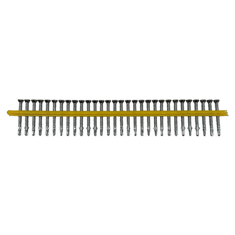 Simpson Strong Tie 10 x 50mm 316SS Collated Bi Metal Decking Screw 500 Pack - Corrosion Resistant - Easy Installation - SuperSaverAU - view 1