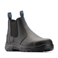 Bata Men’s Black Cobra Pull On Safety Boot UK Size 10 - Steel Toe - Slip Resistant - SuperSaverAU - view 1