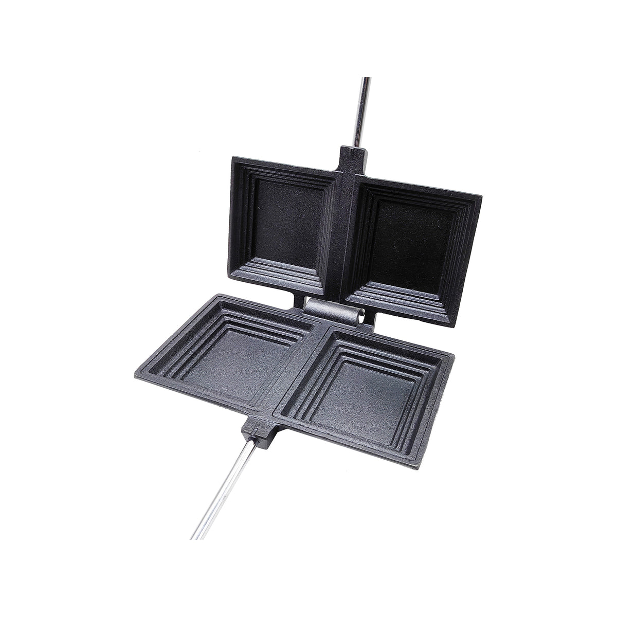 Charmate Portable Double Cast Iron Jaffle Iron