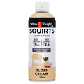 White Knight Squirts Cream Gloss Spray Paint 310g Quick-Dry Durable - SuperSaverAU - view 1