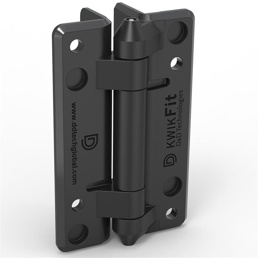 KwikFit Gate Hinges - Plain Pivoting - 83mm - Polymer & Steel - Durable - SuperSaverAU - view 1