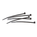 Crescent 370 x 4.8mm Black Nylon Cable Ties UV Resistant - 100 Pack