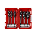 Full Boar 6 Piece Power Auger Drill Bit Set - Metric Sizes 16mm to 32mm - Self-Drilling Tip - SuperSaverAU - view 1