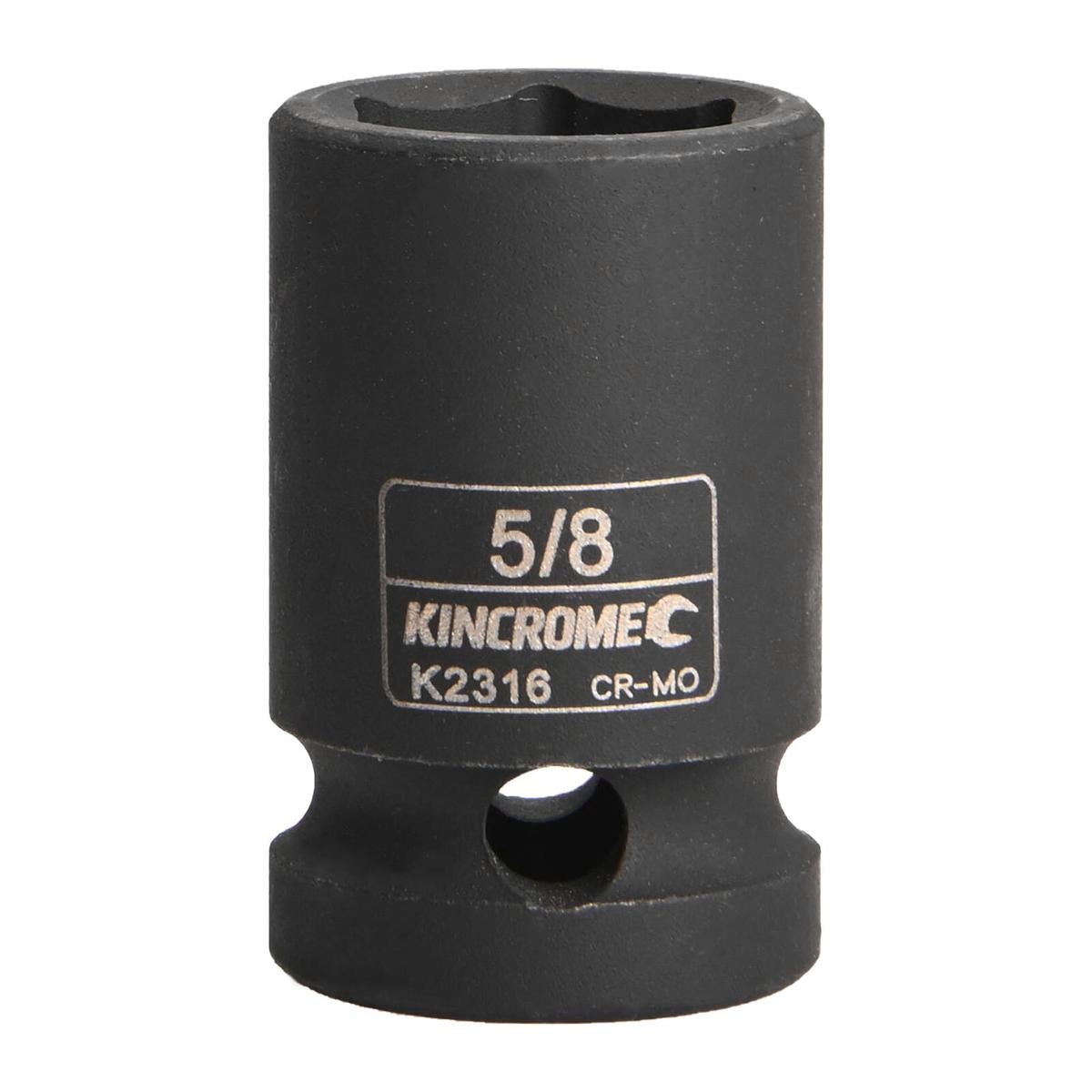 Kincrome 5/8 Inch Square Drive Impact Socket - Cr-Mo Steel - Rust Resistant - SuperSaverAU - view 1