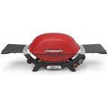Weber Q2600N+ Portable LPG BBQ - 2 Burners, High Domed Lid, Red Finish - 3400046