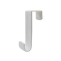 Adoored White Over-The-Door Deco Hook - 2 Pack, No-Drill Coat & Towel Hangers