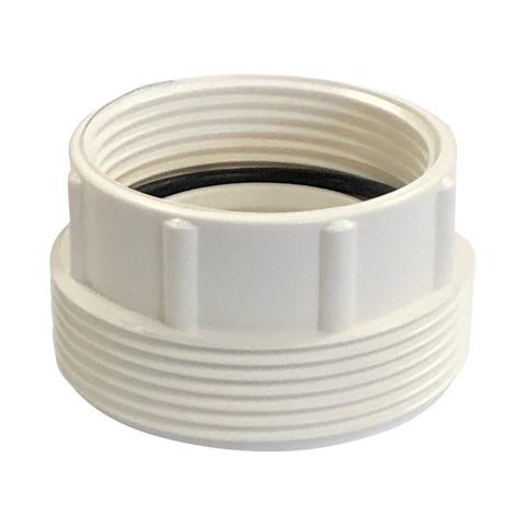 Art Plastics PVC Plug and Waste Increaser - 40mm to 50mm - White PVC - SuperSaverAU - view 1
