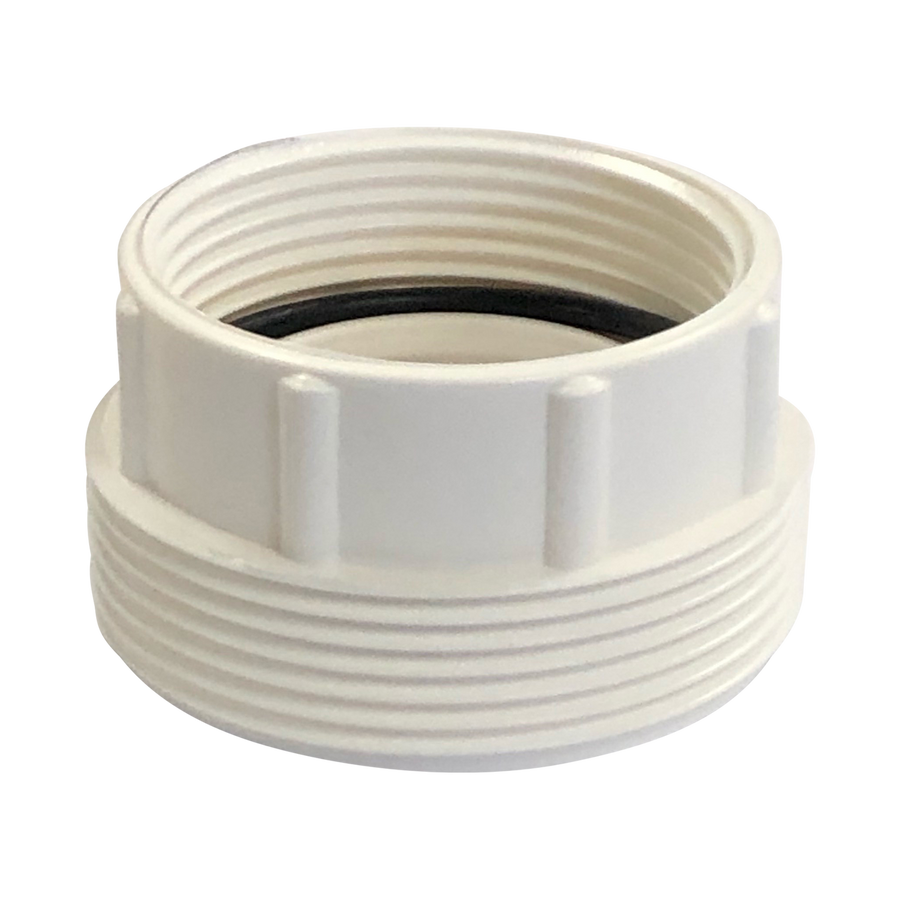 Art Plastics PVC Plug and Waste Increaser - 40mm to 50mm - White PVC - SuperSaverAU - view 1