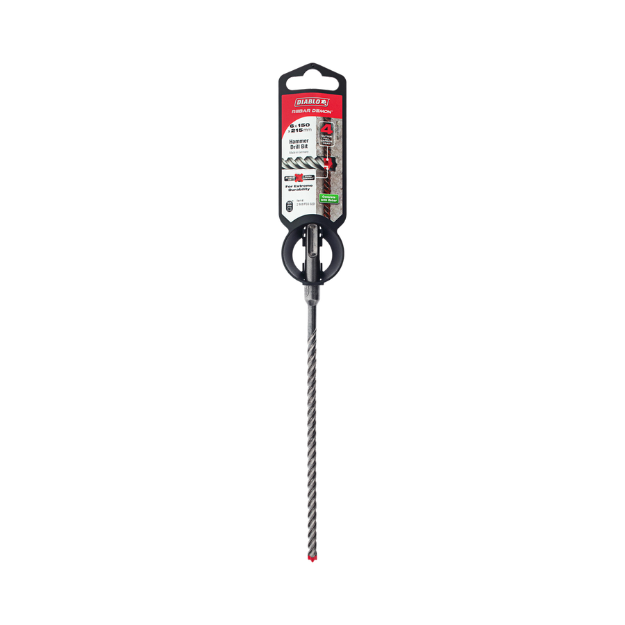 Diablo Rebar Demon SDS-Plus Hammer Drill Bit 6 x 215mm - Durable, Precision - SuperSaverAU - view 1