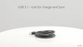 Antsig 2m USB-A to USB-C USB 3.1 Cable - High-Speed Data Transfer & Charging - SuperSaverAU - view 5