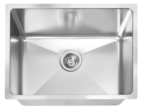Artusi Regent Single Bowl Sink - AISI 304 Polished Stainless Steel, 1mm Thick - REGENT