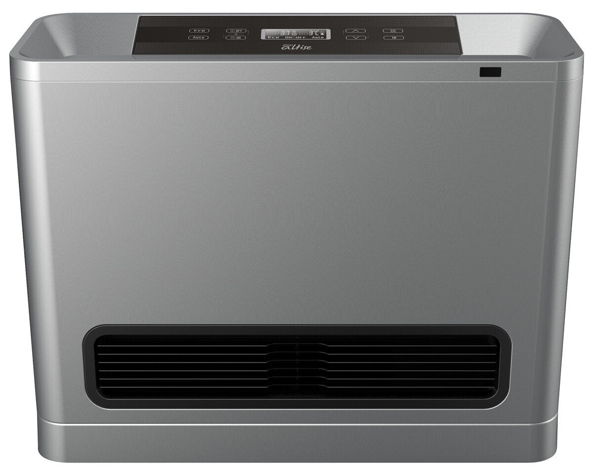 Omega Altise Unflued LPG Convector Heater - Silver, 5.8 Star, Heats Up to 97m2, Remote and Timer - OAGCH25LPS