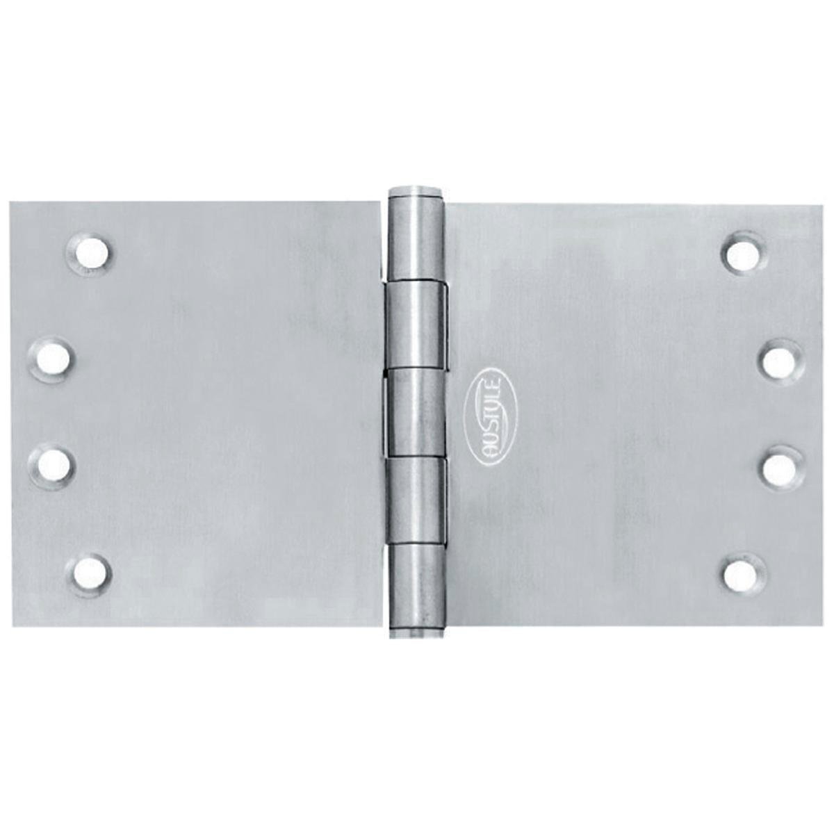 Austyle Broad Butt Fixed Pin Hinge 100mm x 125mm x 3mm 304 Stainless Steel - SuperSaverAU - view 1