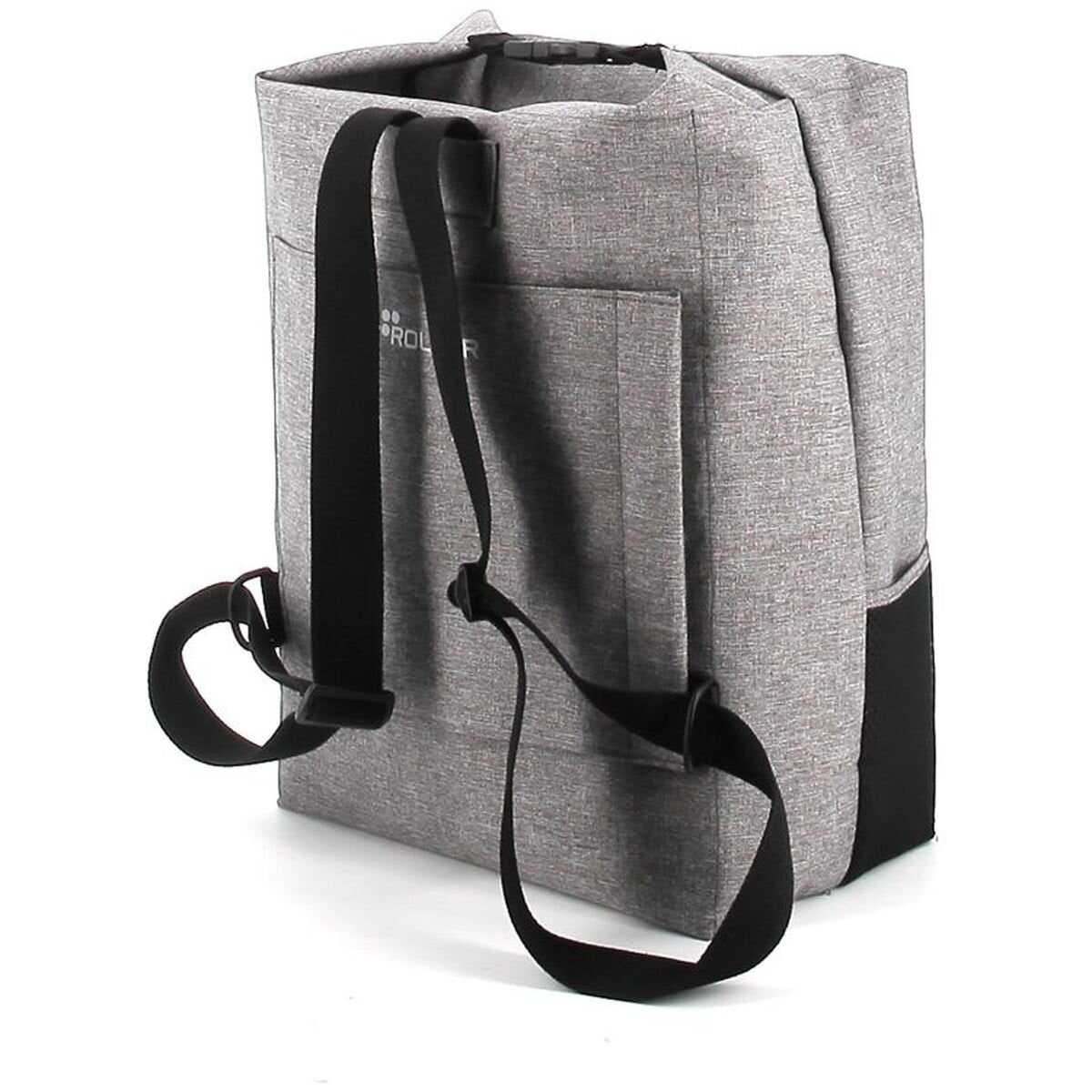 Rolser One Tweed TShop 4 wheel swivelling trolley and backpack - 27L - Grey - R-ONE001-1022