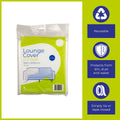 Packz 2 3 Seater Lounge Cover 1820 x 3050mm - Clear - Reusable Protection - SuperSaverAU - view 4