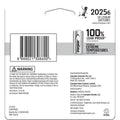 Energizer 2025 Lithium Coin Battery 6 Pack - 10 Year Power - Silver - SuperSaverAU - view 2