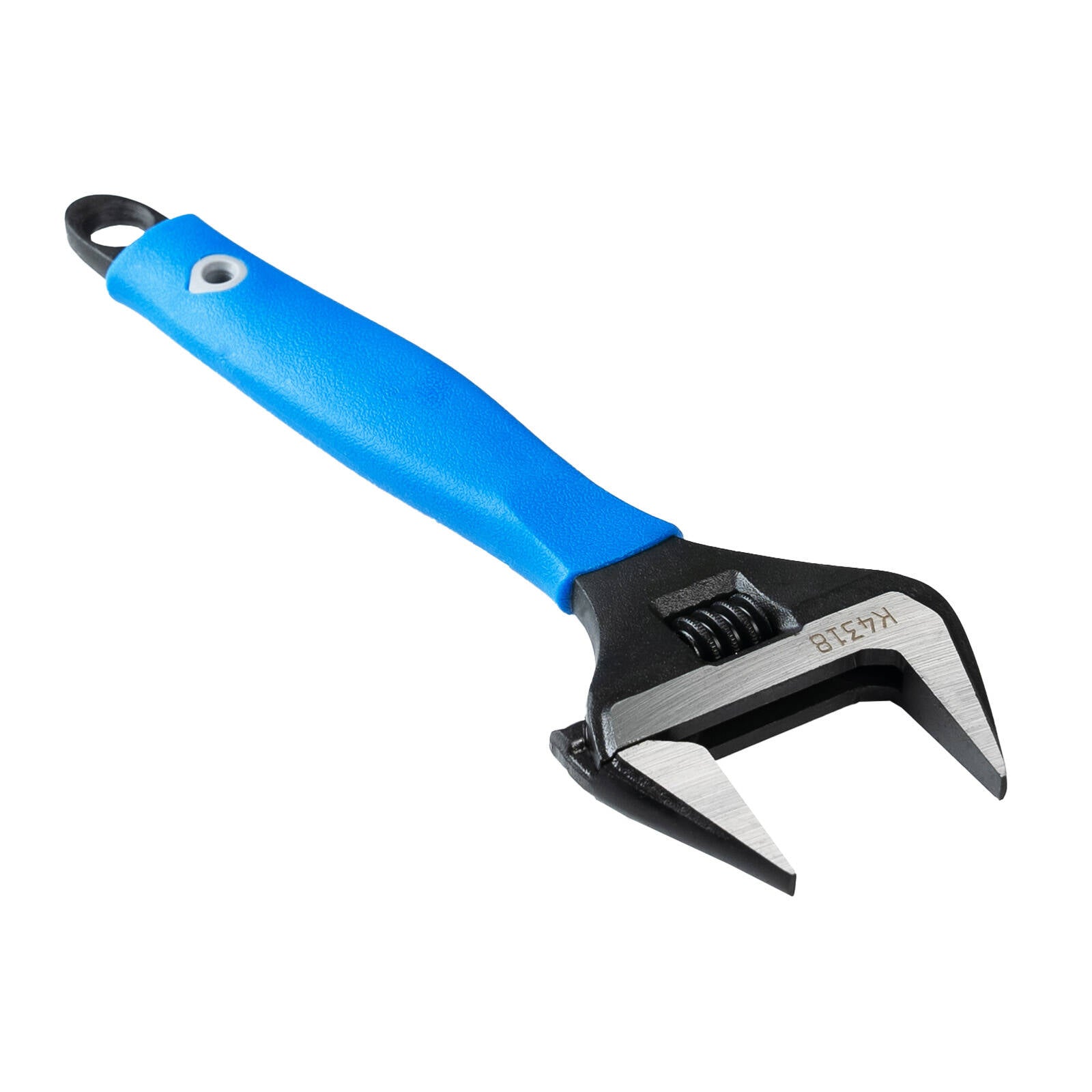 Kincrome 200mm Adjustable Wide Mouth Wrench - Chrome Vanadium Steel Slim Head