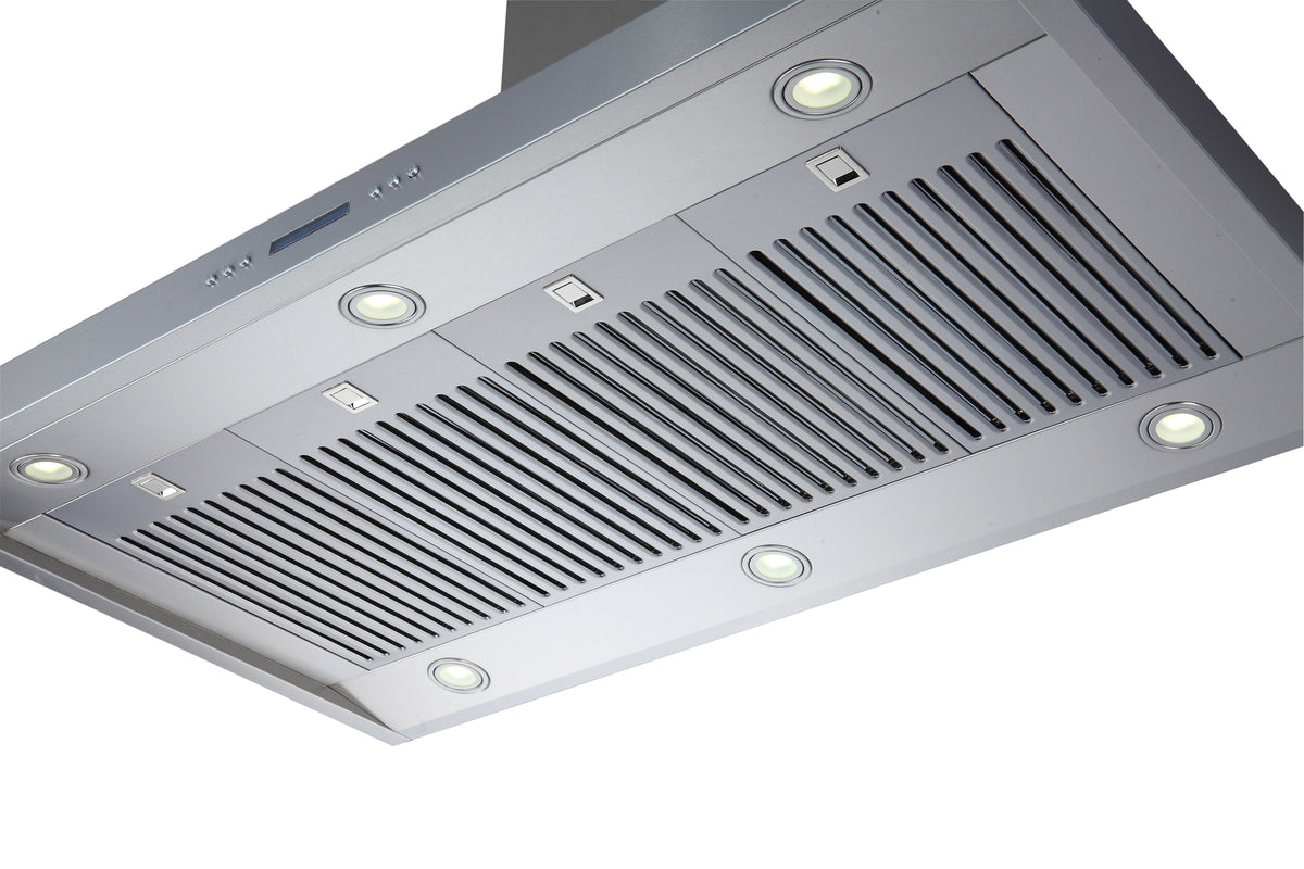 Artusi 120cm Canopy Outdoor BBQ Rangehood - Twin Motor, Stainless Steel, 2000m³/h - ACH12BBQ