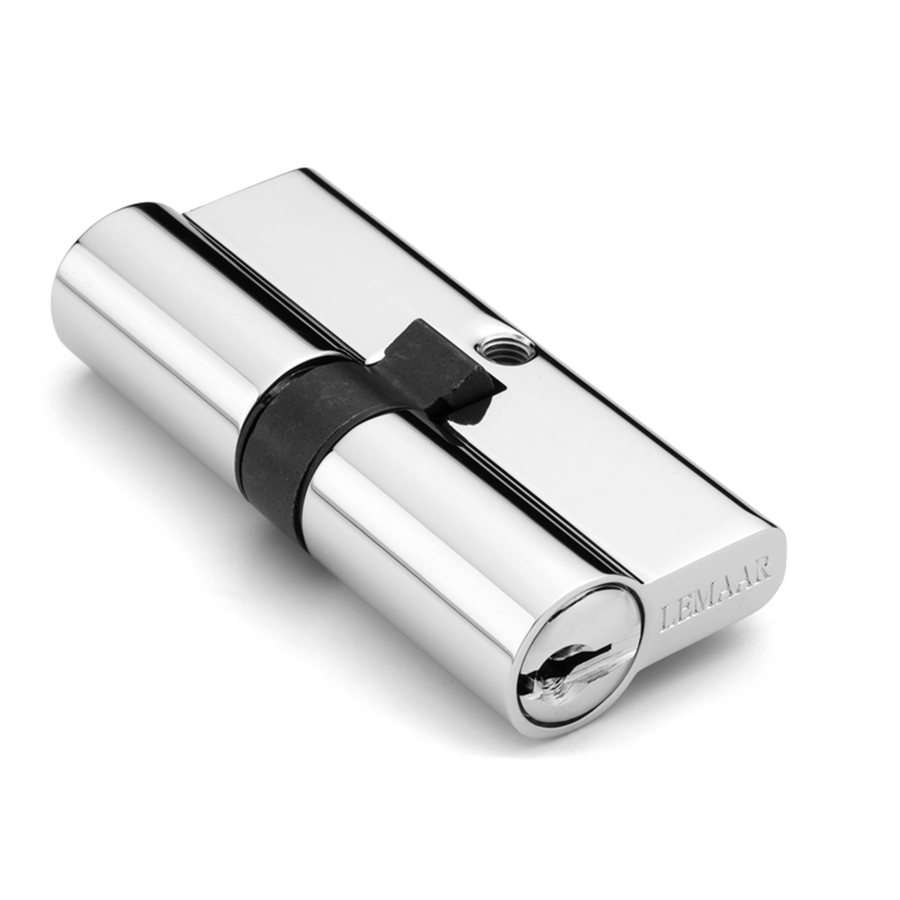Lemaar Cylinder Lock - 70mm - Satin Chrome - Easy To Install - SuperSaverAU - view 1
